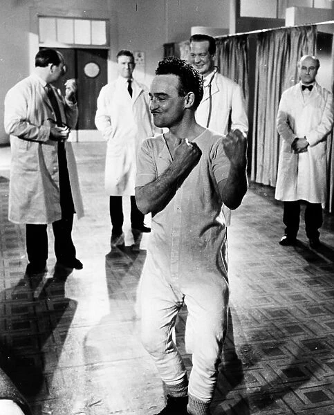 Kenneth Connor. as Horace Strong in Carry On Sergeant (1958)