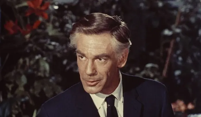 Framed Print : Michael Gough as Dr. Decker Framed Print : Michael Gough as Dr. Decker