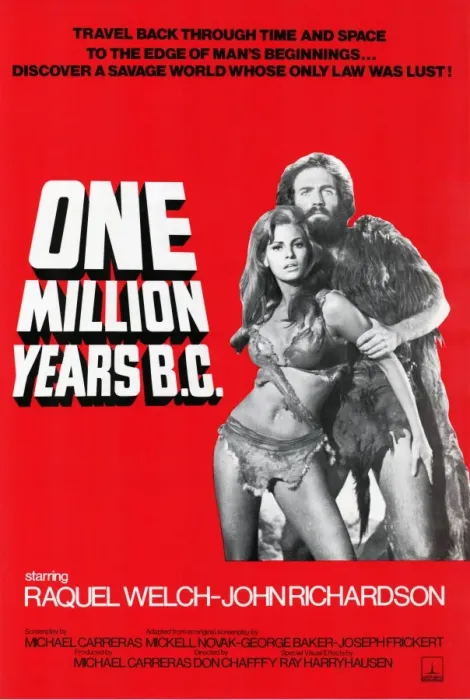 Framed Print : One Million Years B. C. One Sheet poster Framed Print : One Million Years B. C. One Sheet poster