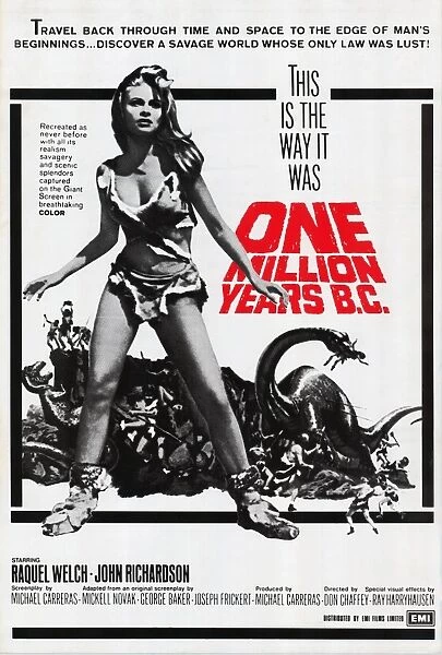 One Million Years B.C. One Sheet poster