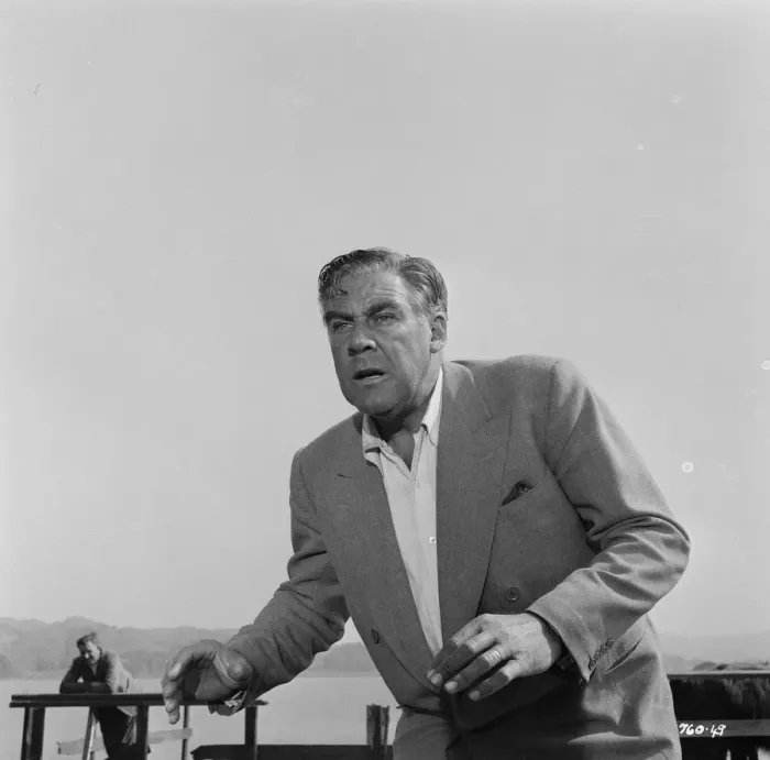 Framed Print : Paul Douglas as The American