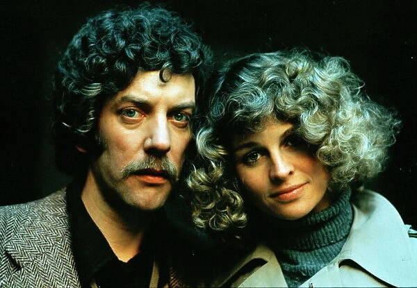 A portrait of Donald Sutherland and Julie Christie from Don't Look Now (1973)