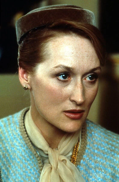 A portrait of Meryl Streep from Plenty (1985)