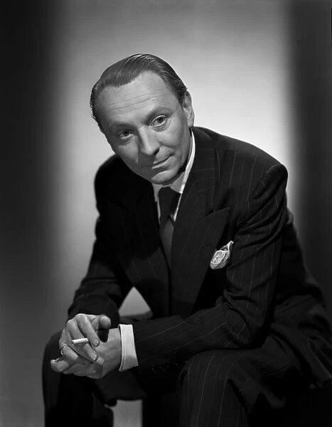 A portrait of William Hartnell