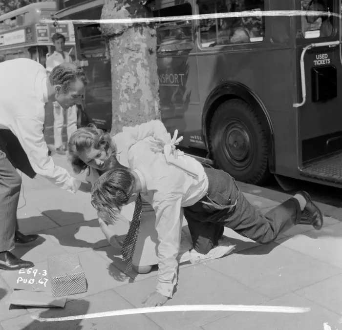 Framed Print : sch1960 bw neg pub 067