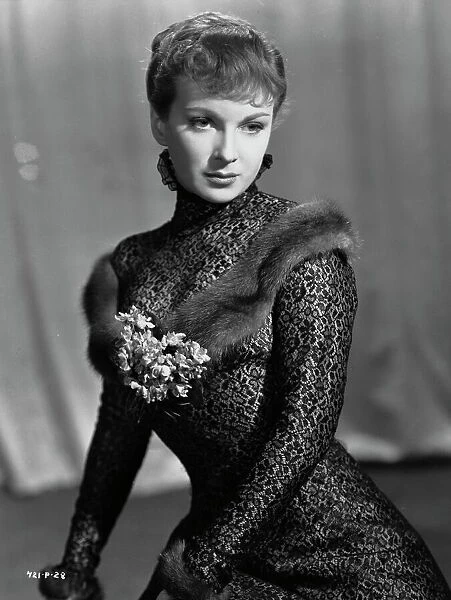 Sibella Holland. Joan Greenwood in a character portrait for Kind Hearts and Coronets