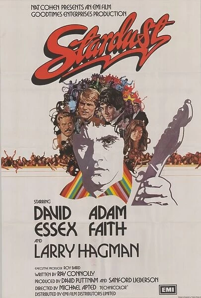 Stardust (1974). one sheet poster artwork for the release of the film directed