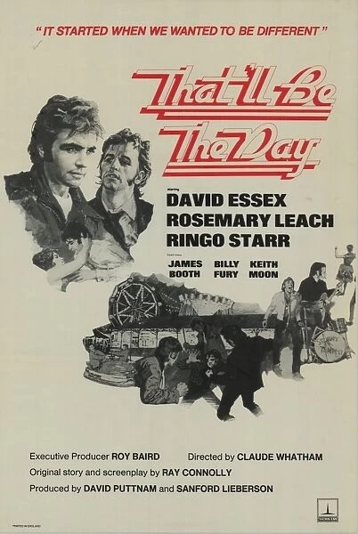 UK one sheet for the re-release of That'll Be The Day