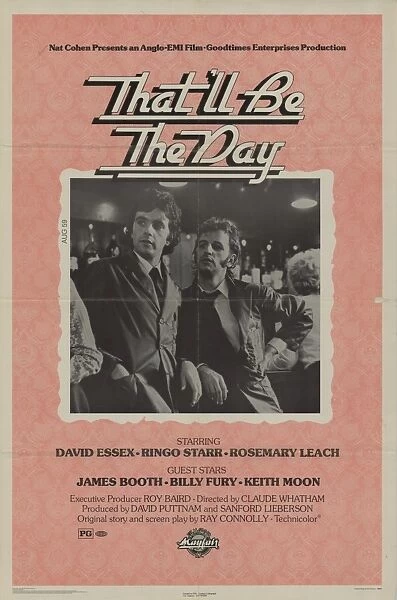 UK one sheet for the release of That'll Be The Day in 1973