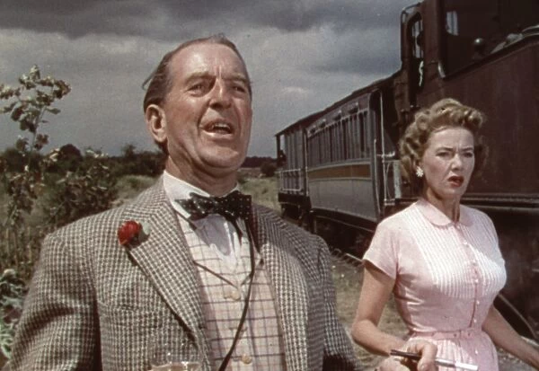 Valentine and Joan. Stanley Holloway and Gabrielle Brune in the finale