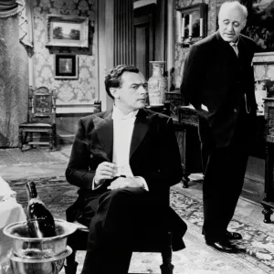 Alastair Sim and Brian Worth in An Inspector Calls (1954)