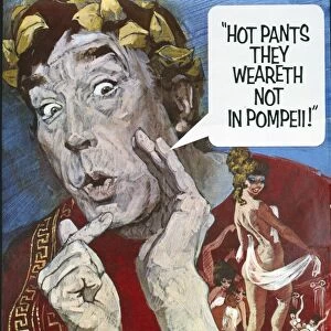 Alternative One Sheet poster for Up Pompeii (1971)