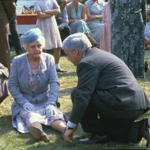 Angela Lansbury in an exterior scene from The Mirror Crack d (1980)