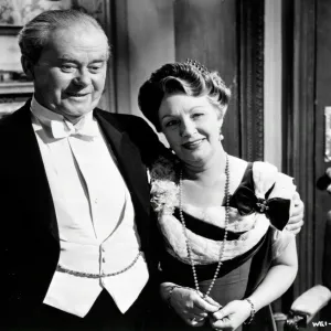 Arthur Young and Olga Lindo in a scene from An Inspector Calls (1954)