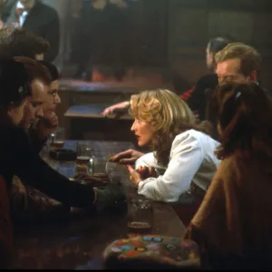 A bar scene from Plenty (1985)