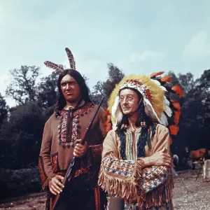 StudioCANAL Print of Bernard Bresslaw and Charles Hawtrey in Carry On Cowboy StudioCANAL Print of Bernard Bresslaw and Charles Hawtrey in Carry On Cowboy