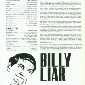 StudioCANAL Billy Liar 1963 Black and White Print B&W Paperback StudioCANAL Billy Liar 1963 Black and White Print B&W Paperback