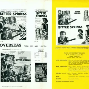 Bitter Springs 1950 Original UK Print Bitter Springs 1950 Original UK Print