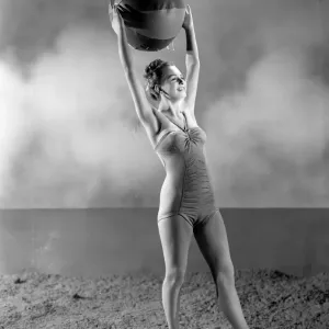 Carol Marsh in a 1947 Print Carol Marsh in a 1947 Print