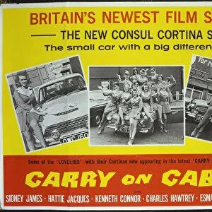 Carry On Cabby cover of original Press Book
