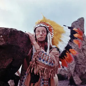 Charles Hawtrey in a scene from Carry On Cowboy