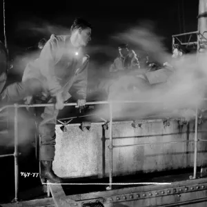 Black and White 1953 Print of The Cruel Sea Black and White 1953 Print of The Cruel Sea