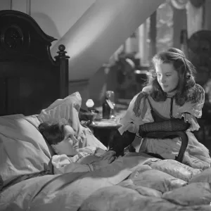 Black and white film print of a 1945 British thriller Black and white film print of a 1945 British thriller