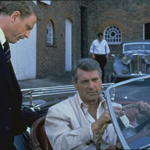 Edward Fox and Rock Hudson in The Mirror Crack d (1980)
