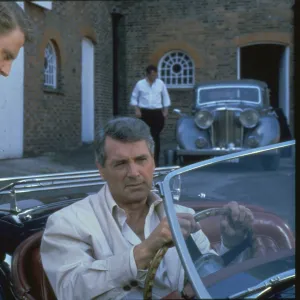 Edward Fox and Rock Hudson in The Mirror Crack d (1980)