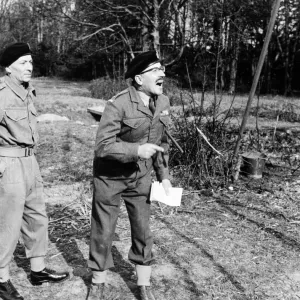 Eric Barker and William Hartnell