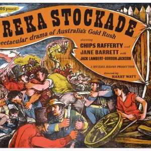 Eureka Stockade quad poster