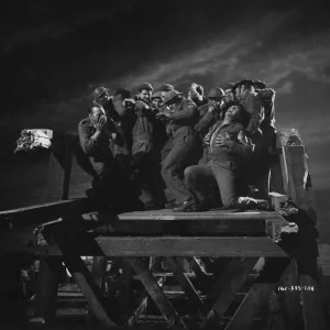 Filming the bridge sequence from Dunkirk (1958)