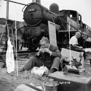 Filming the Titfield Thunderbolt