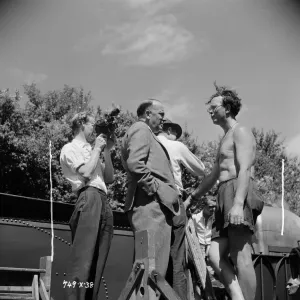 Filming the Titfield Thunderbolt