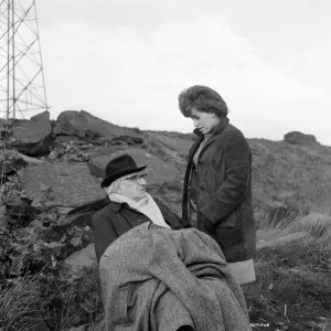 Finlay Currie and Helen Fraser in Billy Liar (1963)