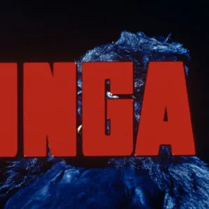 A frame from the titles sequence of Konga (1961)