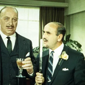 Bill Fraser and Warren Mitchell