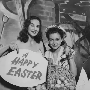 Happy Easter Print (Vintage Greetings) Happy Easter Print (Vintage Greetings)