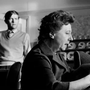 An intense family scene from Billy Liar (1963)