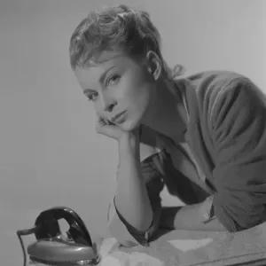 Joan Greenwood in a publicity portrait for Young Wives Tale Joan Greenwood in a publicity portrait for Young Wives Tale