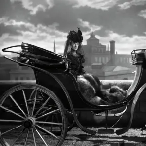 Joan Greenwood as Sibella in Kind Hearts and Coronets Print Joan Greenwood as Sibella in Kind Hearts and Coronets Print