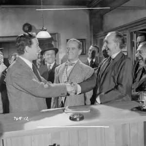 John Gregson with Stanley Holloway and George Relph