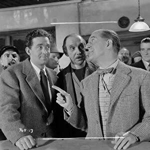 John Gregson with Stanley Holloway and George Relph