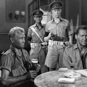 John Mills Basil Hoskins and Anthony Quayle