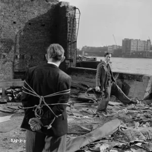 Lavender Hill Mob 1951 Black and White Film Print Lavender Hill Mob 1951 Black and White Film Print