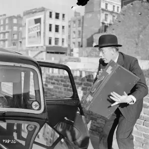 Lavender Hill Mob 1951 Black and White Film Print Lavender Hill Mob 1951 Black and White Film Print