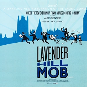 Lavender Hill Mob re-issue quad poster