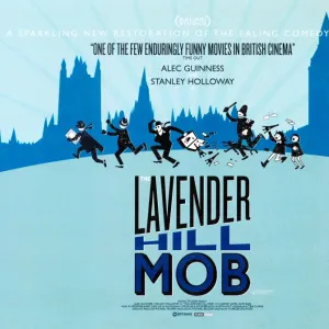 Lavender Hill Mob re-issue quad poster