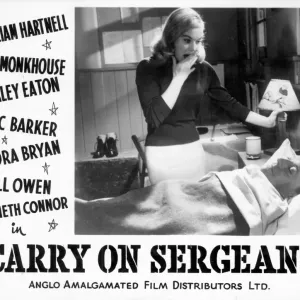 A lobby card for Carry On Sergeant (1958) A lobby card for Carry On Sergeant (1958)