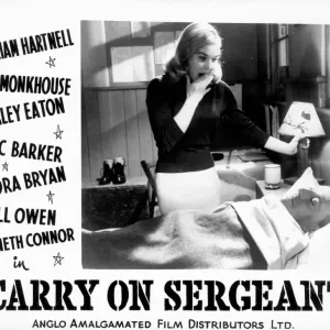A lobby card for Carry On Sergeant (1958) A lobby card for Carry On Sergeant (1958)